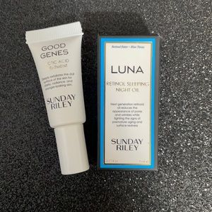 MINI Sunday Riley Lactic Acid & Sleeping Oil